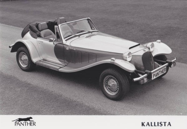 Panther Kallista, press photo, UK, c1983