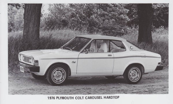 Plymouth Colt Carousel Hardtop, press photo, USA, 1976