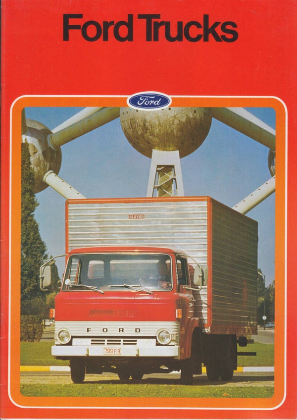 Ford Trucks D-Type, sales brochure, 24 pages, Dutch, 7/1975