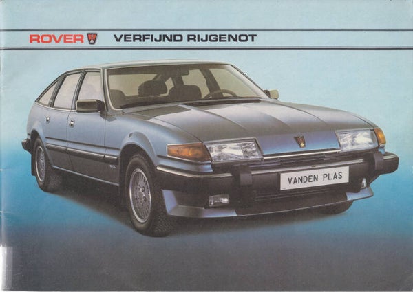 Rover 2000/2300S/2600S/3500 VandenPlas range, sales brochure, 32 pages, Dutch, c1984