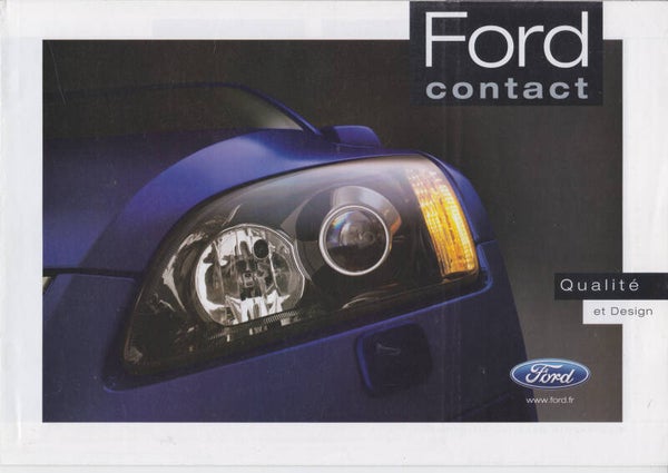 Ford model range, sales brochure, 16 pages, French, 2005