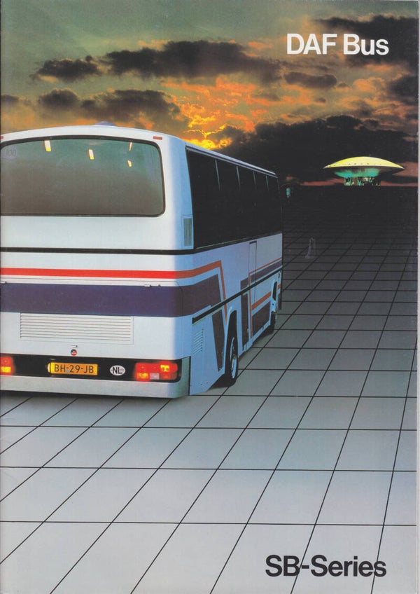 DAF Bus program, 16 pages, English, 2/1992