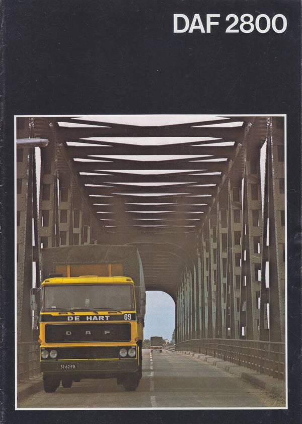 DAF 2800 truck, 16 pages, Dutch, 03/1977