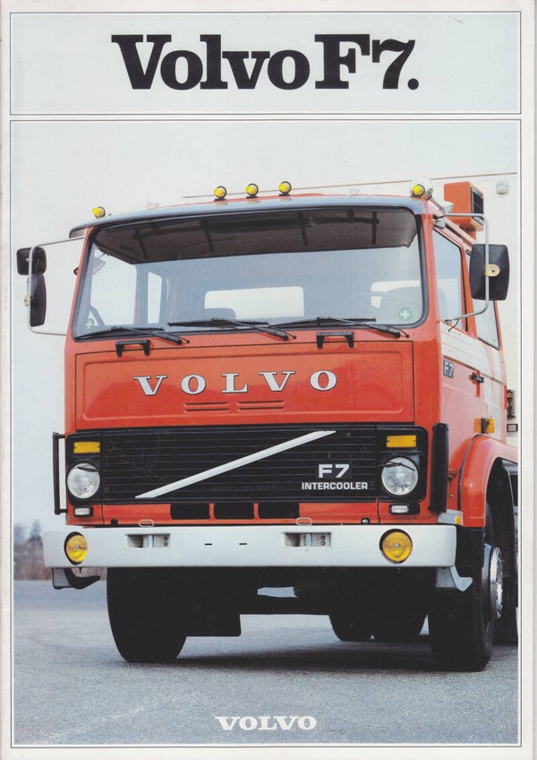 Volvo F7 Truck, 20 pages, Dutch, 04/1984