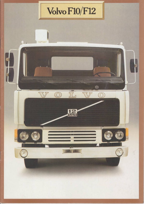 Volvo F10/F12 Truck, 20 pages, Dutch, 01/1979