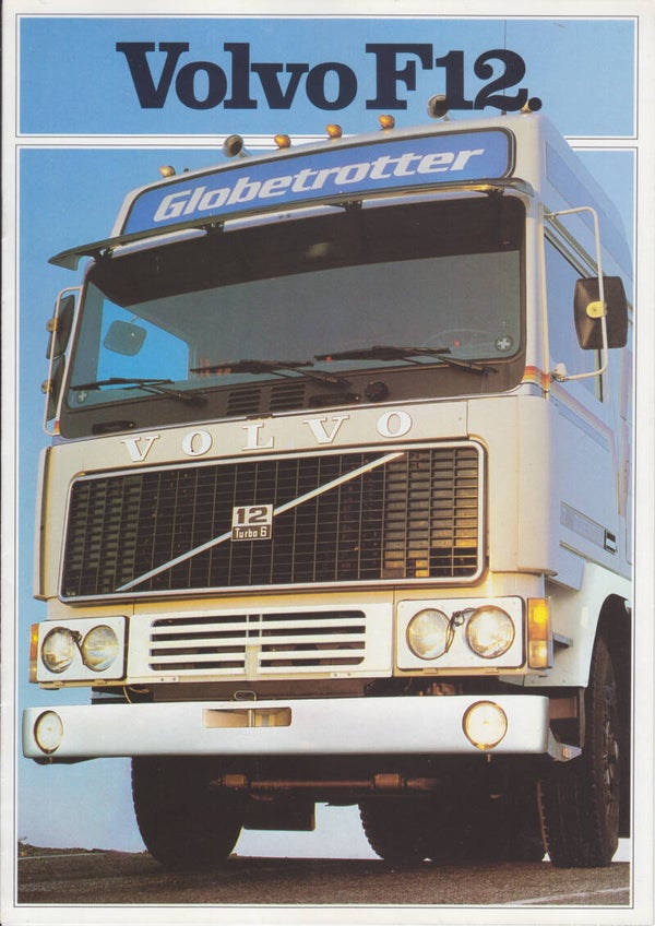 Volvo F12 Truck, 8 pages, Dutch, 06/1981