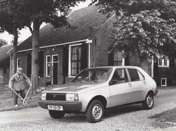 Renault 14, press photo, France, 1979