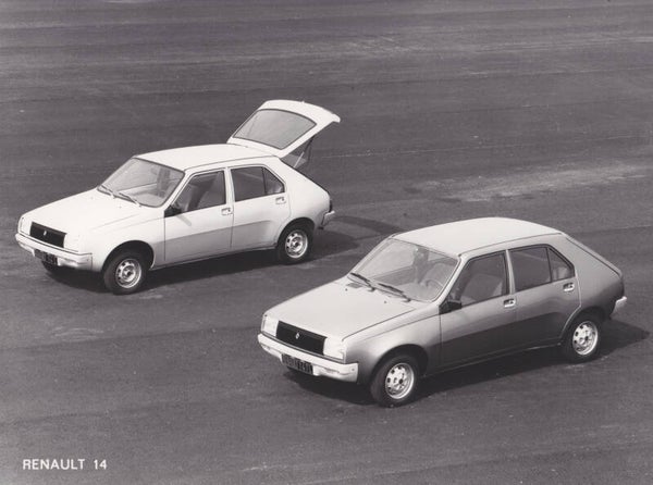 Renault 14, press photo, France, 1979