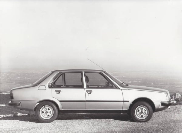 Renault 18 Berline, press photo, French, 1978