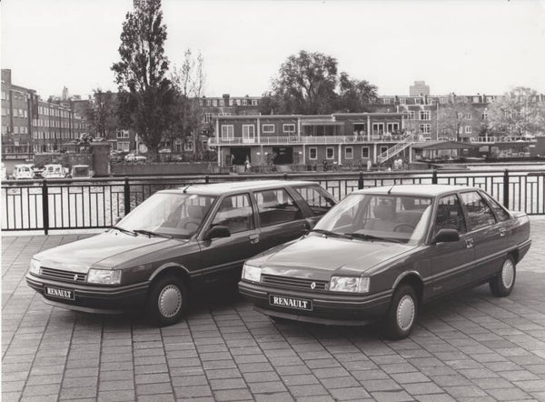 Renault 21 Sedan & Nevada Break, press photo, France, 1989