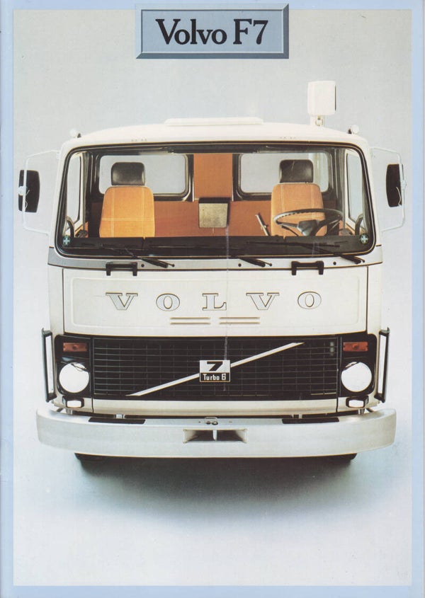 Volvo F7 Truck, 20 pages, Dutch, 10/1978