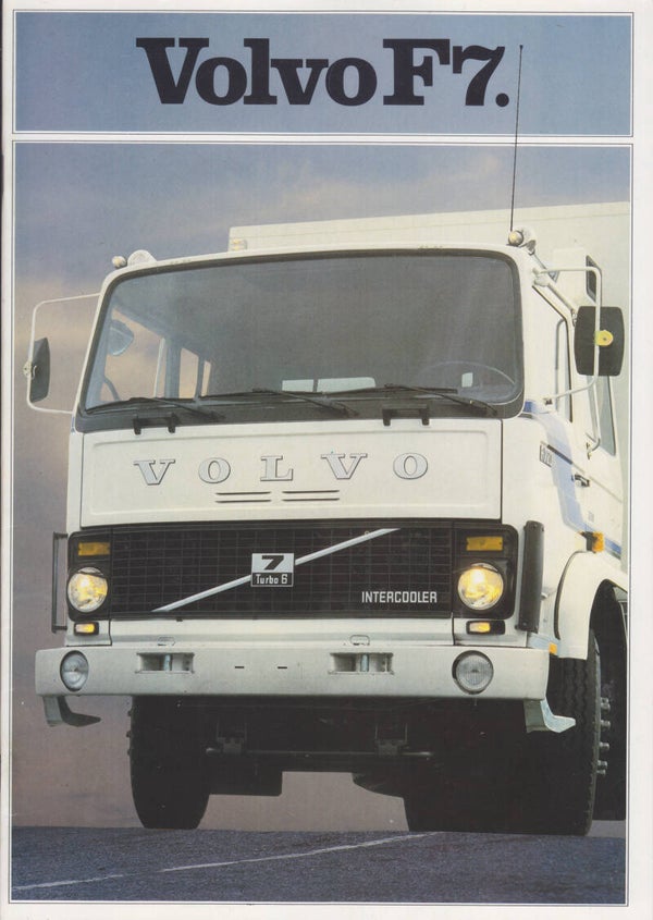 Volvo F7 Truck, 20 pages, Dutch, 12/1981