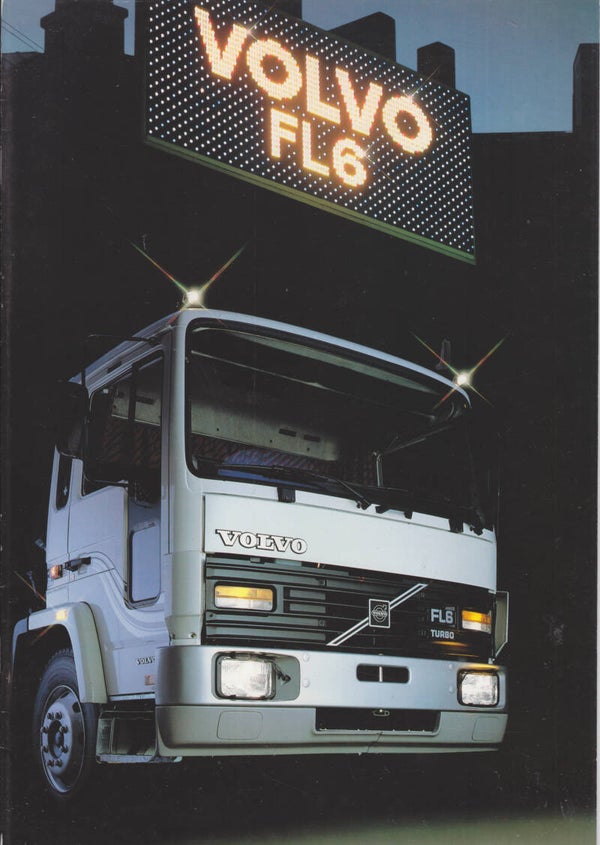Volvo FL6 Truck brochure, 20 pages, Dutch, 8/1985