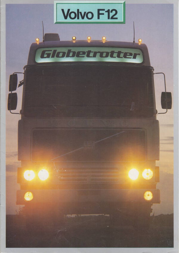 Volvo F12 Truck, 8 pages, Dutch, 1/1980