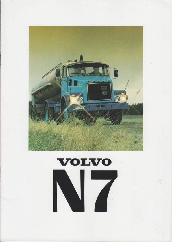 Volvo N7 Truck, 20 pages, Dutch, 8/1976