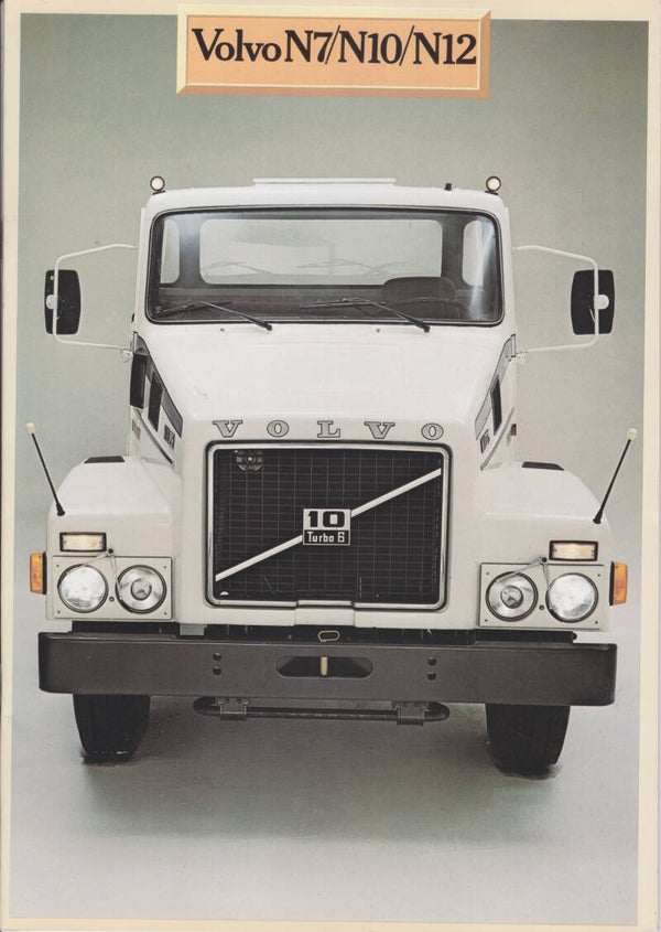Volvo N7/N10/N12 Truck, 20 pages, Dutch, 1/1980
