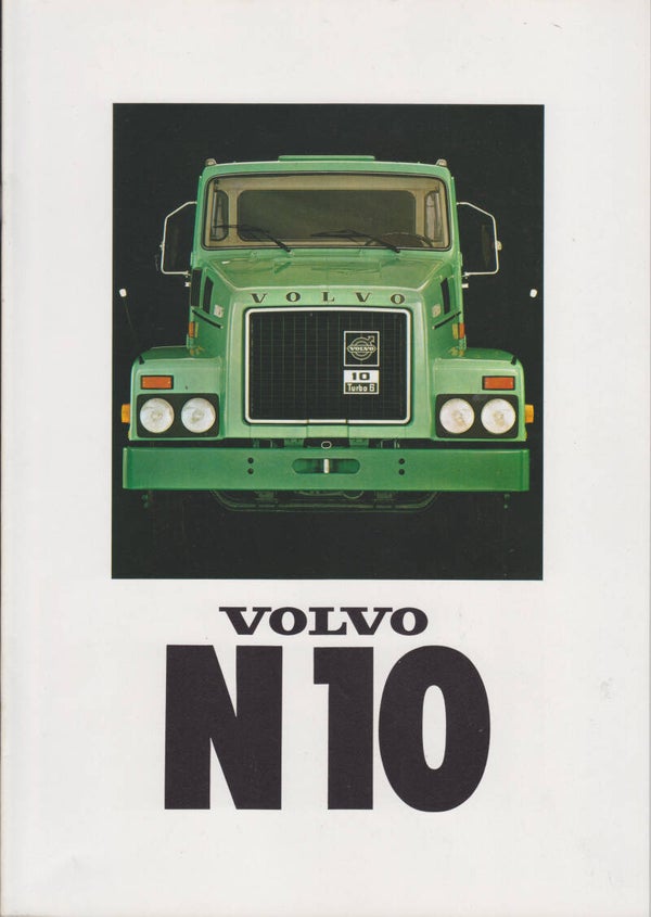Volvo N10 Truck, 20 pages, Dutch, 10/1974