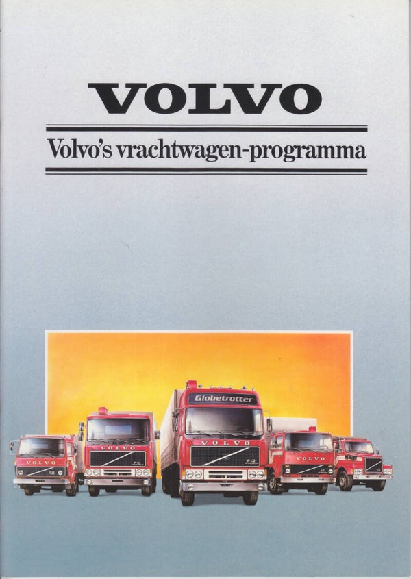 Volvo Truck program brochure, 36 pages, Dutch, 5/1983