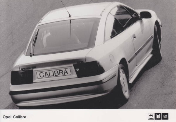 Opel Calibra, press photo, German, 1989