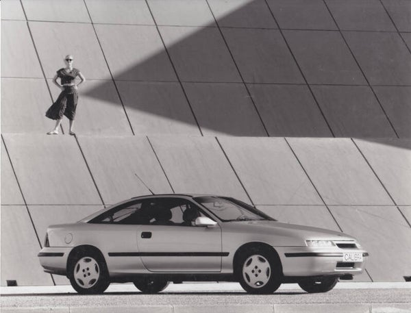 Opel Calibra, press photo, German, 1989