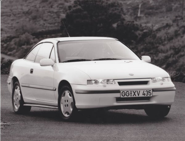 Opel Calibra 16V, press photo, German, 1991