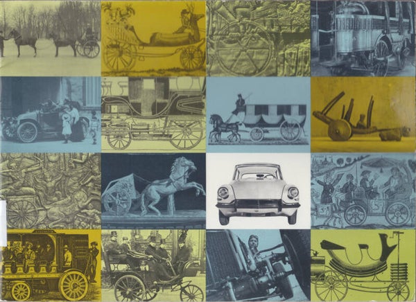 Citroën history of the suspension, sales brochure, 36 pages, Spanish language, 1960s