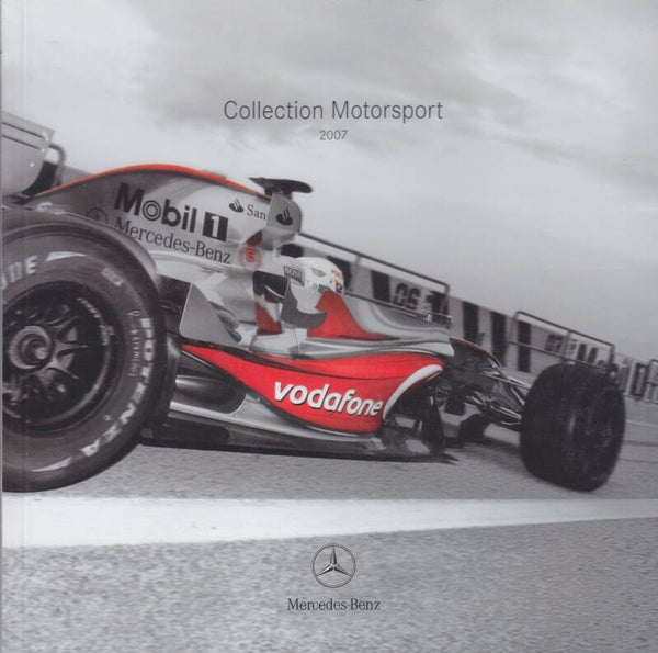 Mercedes-Benz Collection Motorsport brochure, 48 pages, French, 4/2007
