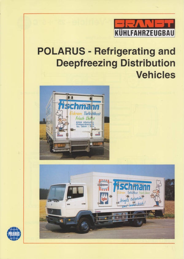 Mercedes-Benz cooled distribution truck, sales leaflet, English, 1980s