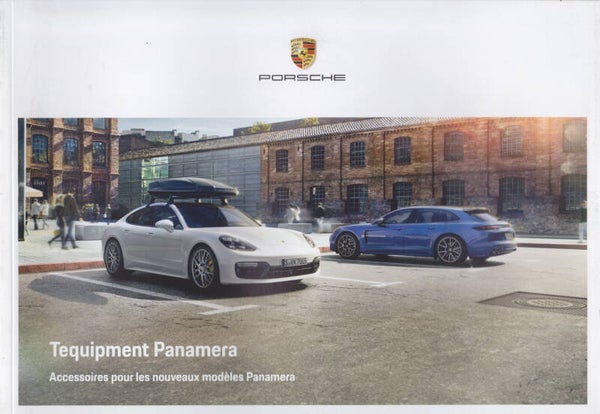 Porsche Panamera Tequipment, sales brochure, 100 pages, French, 11/2017