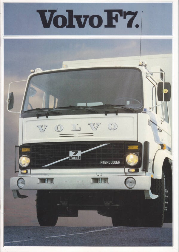 Volvo F7 Truck, 20 pages, Dutch, 2/1982