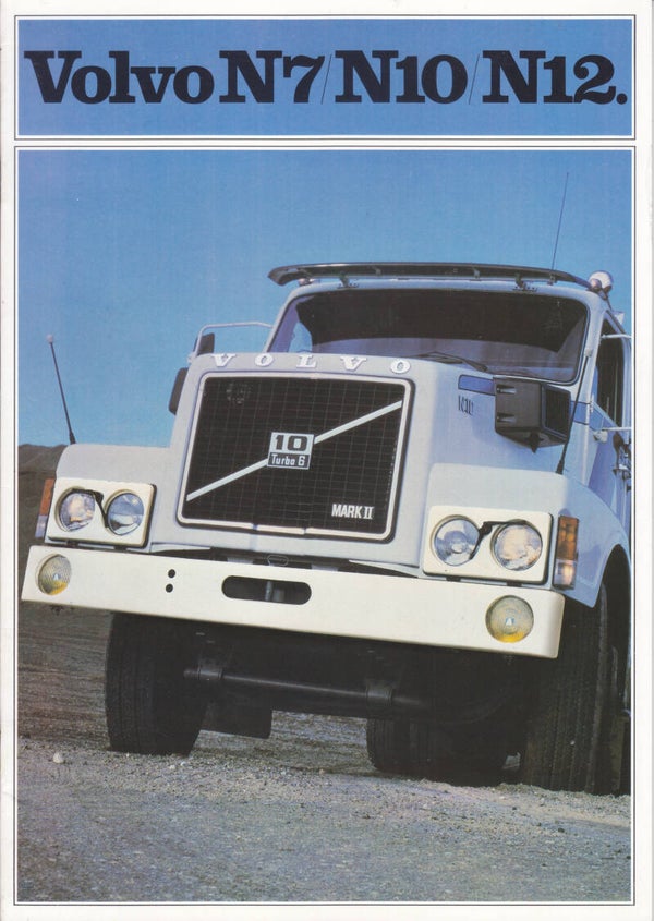 Volvo N7/N10/N12 Mk II Truck, 20 pages, Dutch, 11/1982