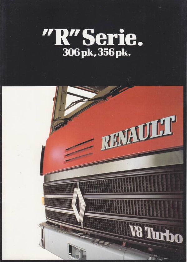 Renault R Serie trucks, 22+4 pages, Dutch, 05/1981