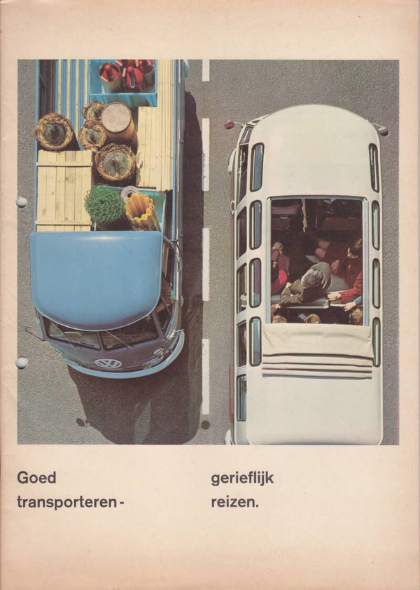 Volkswagen T1 Transporter & Samba-bus, 40 pages, Dutch, 1/1967