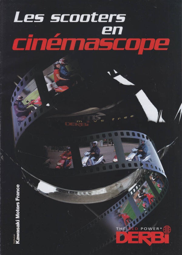 Derbi Scooters brochure, 12 pages, French, c2000
