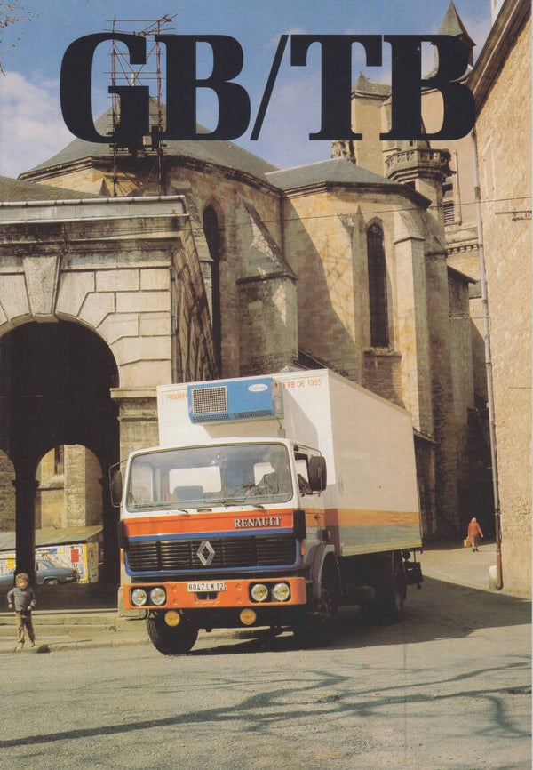 Renault GB/TB truck, 6 pages, France, 01/1981
