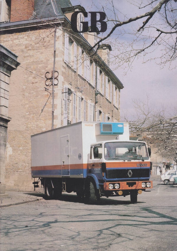 Renault GB truck, 8 pages, Dutch, 11/1981