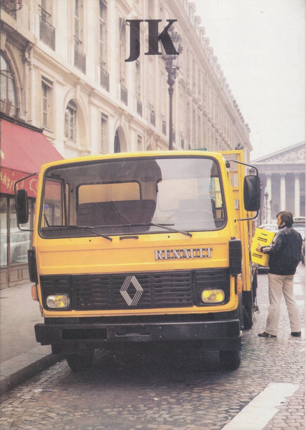 Renault JK truck, 8 pages, Dutch, 11/1981