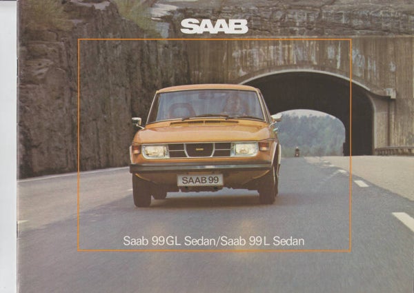 Saab 99 GL/L Sedan, sales brochure, 24 pages, Dutch, 1976