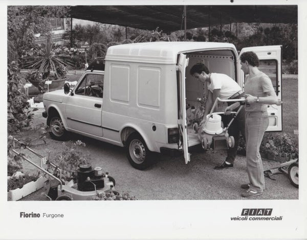 Fiat Fiorino Furgone 900cc, press photo, Italy, 1980s