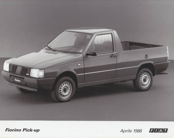 Fiat Fiorino Pick-up, press photo, Italy, 4/1988