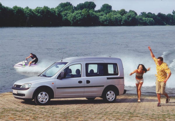 Opel Combo Tour, press photo, Germany, 8/2001