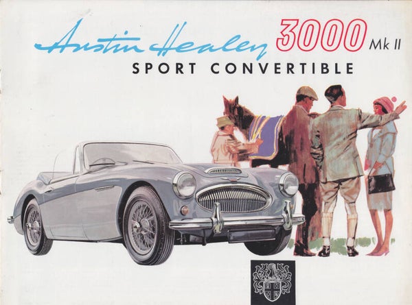 Austin-Healey 3000 Mk II Sport Convertible, 8 pages, Dutch, c1963