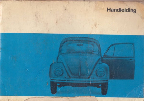 Volkswagen 1200/1300/1500, owner's manual, 70 pages, Dutch, 8/1969