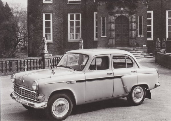 Scaldia 1400 Sedan, press photo + 3 leaflets, Dutch, c1965