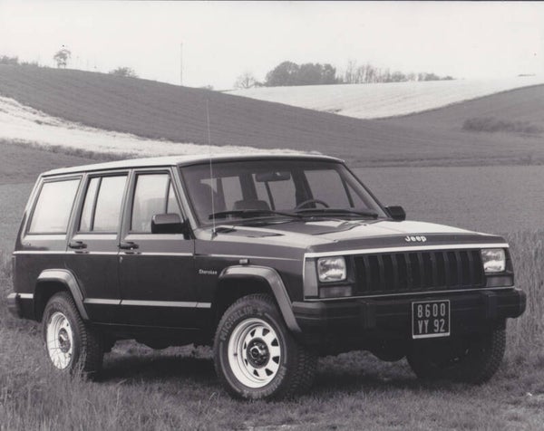 Jeep Cherokee Turbo Diesel, press photo, Germany, 9/1985