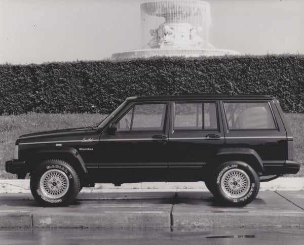 Jeep Cherokee Turbo Diesel by Renault, press photo, Germany, 9/1987