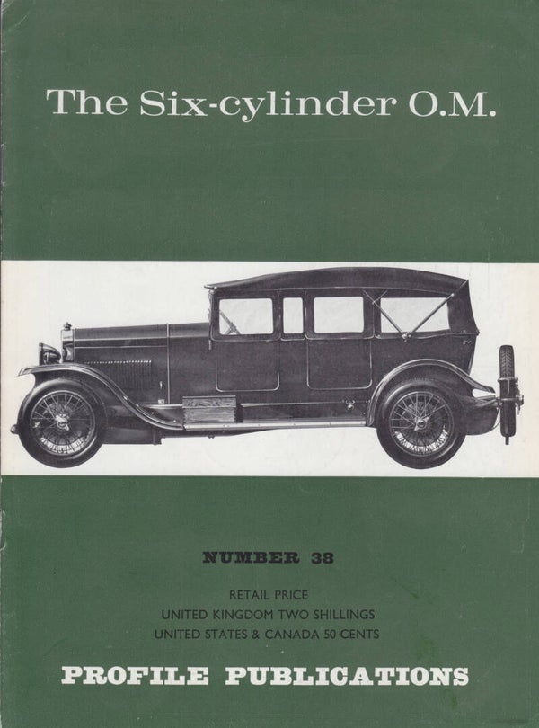 # 38 O.M. Six-cylinder, booklet, 12 pages, English, 1966