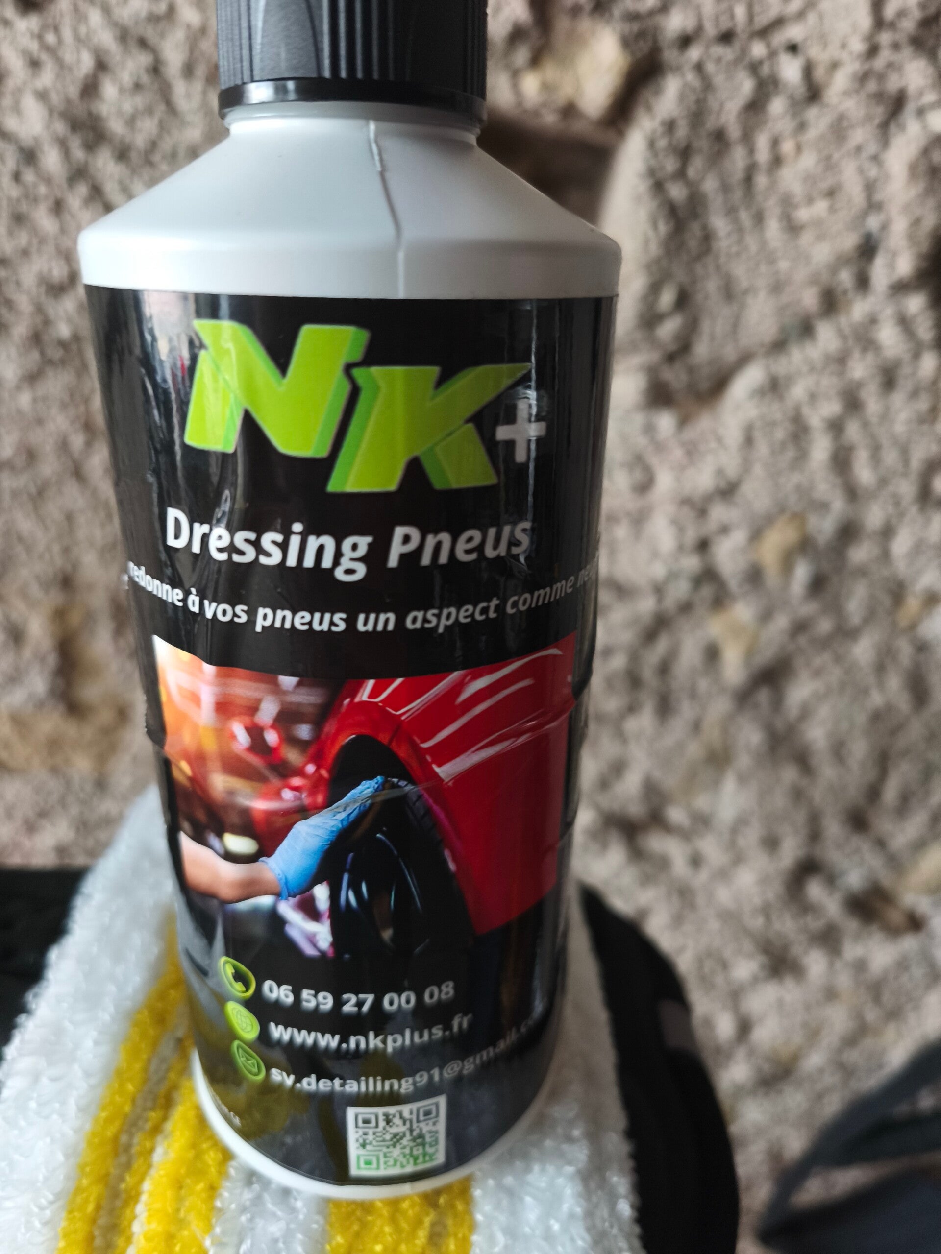 NK+ Dressing Pneus + Pad application offert 500ml