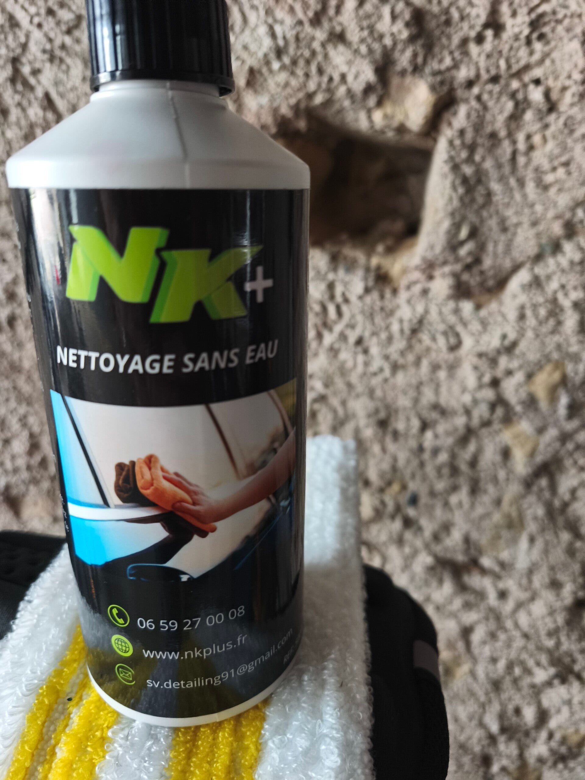 NK+ nettoyage sans eau