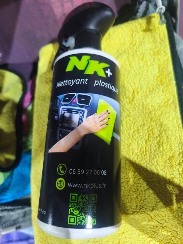 NK+ nettoyant plastique intérieur